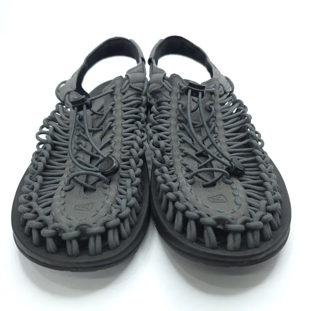 Keen Mens Sandals Uneek Casual Walking Round Cord Textile Size 12